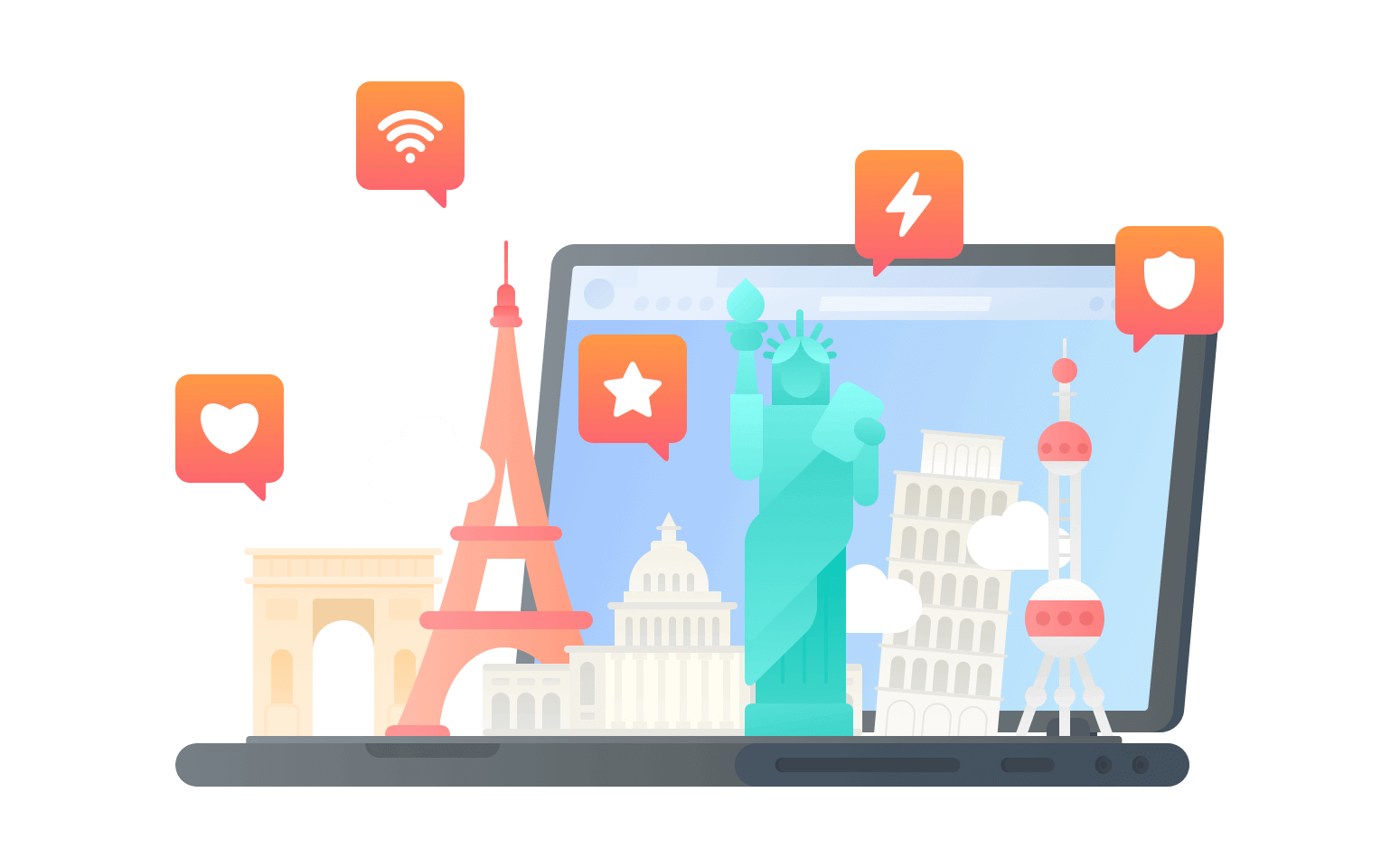在巴哈马连接到中国的软件 - 翻回VPN